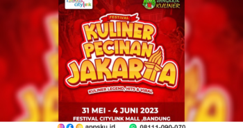 Sistem POS Festival Kuliner Pecinan Jakarta di Bandung Gunakan AKU MPOS. Sumber: Instagram @jangkrikkuliner