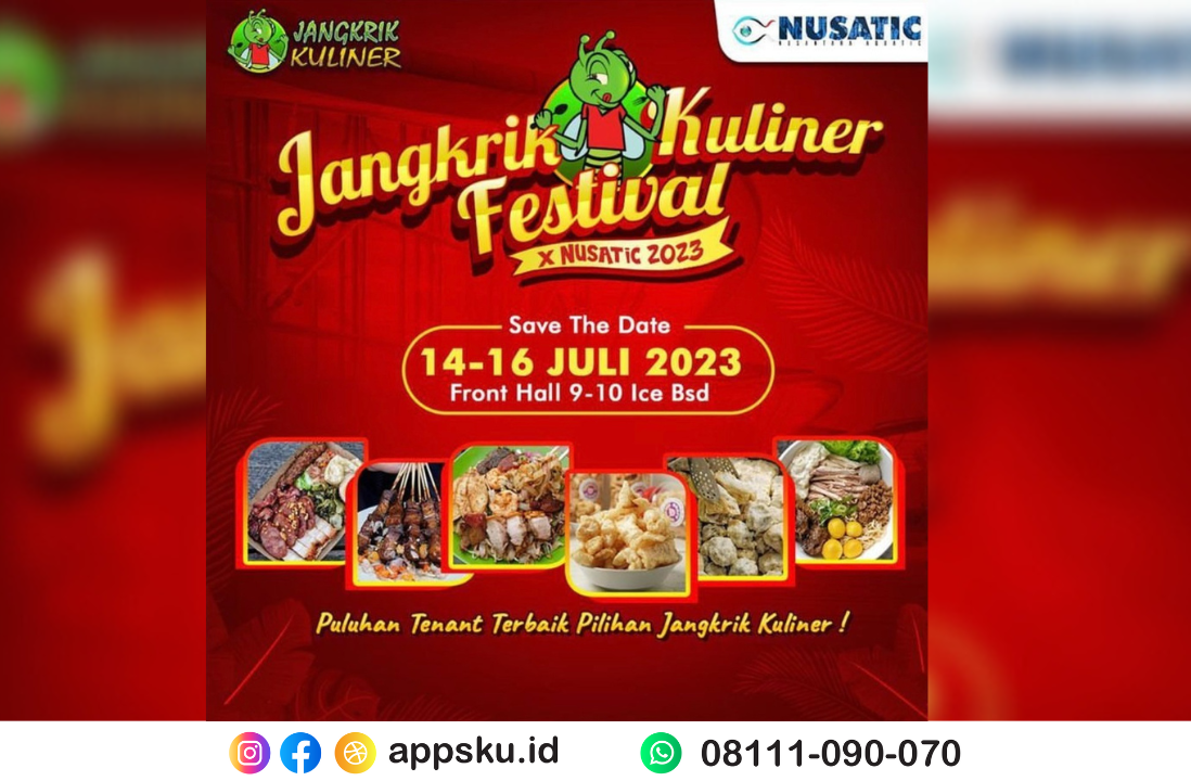 Festival Kuliner dengan POS Kasir Inovatif. Sumber: Dokumen Pribadi