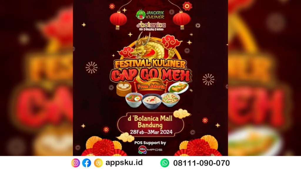 Kuliner Cap Go Meh Bandung. Sumber: Dokumentasi Pribadi