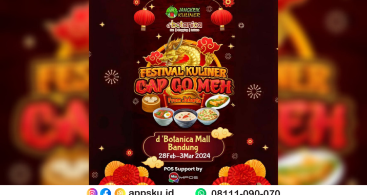 Kuliner Cap Go Meh Bandung. Sumber: Dokumentasi Pribadi