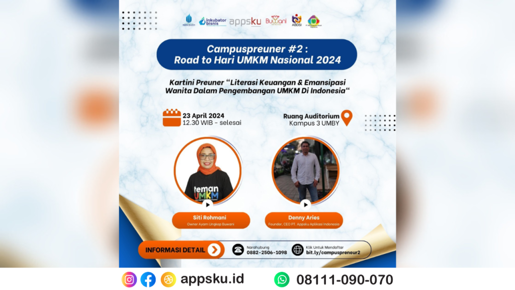 Campuspreuneur #2 - UMBY. Sumber: Dokumentasi Pribadi