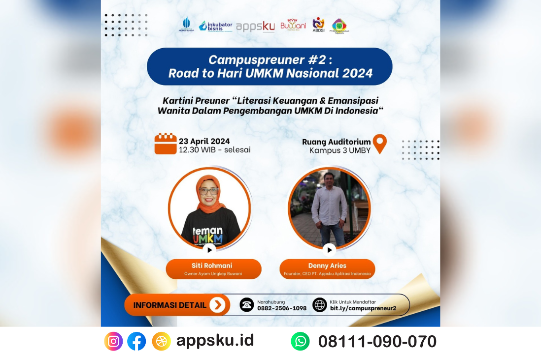 Campuspreuneur #2 - UMBY. Sumber: Dokumentasi Pribadi