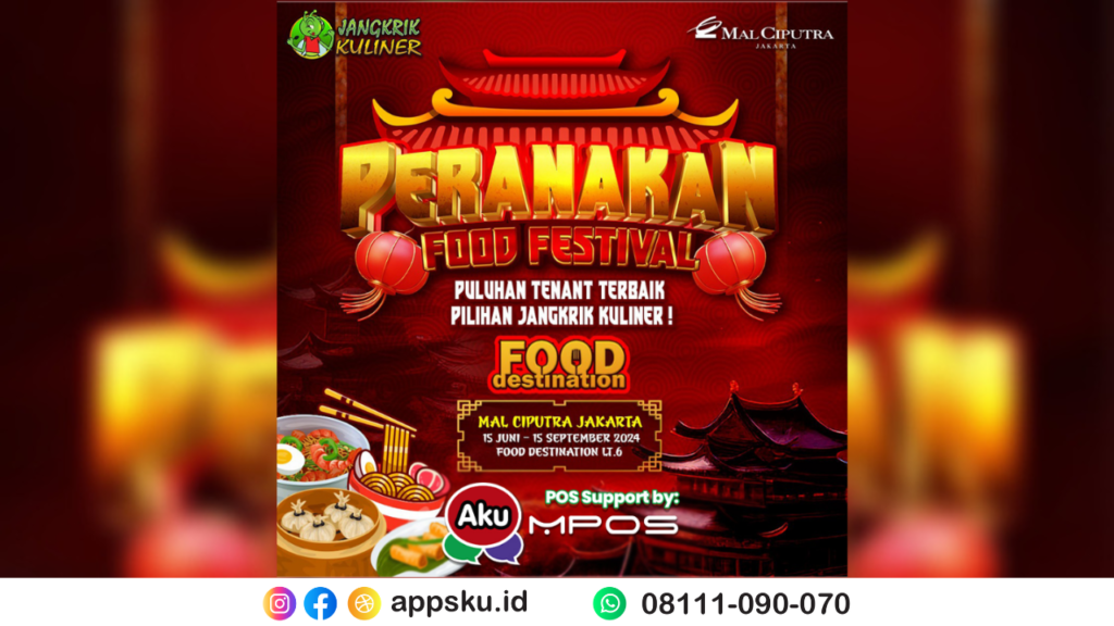 Spot Kuliner Food Court Food Destination Mall Ciputra Jakarta. Sumber: Dokumentasi Pribadi