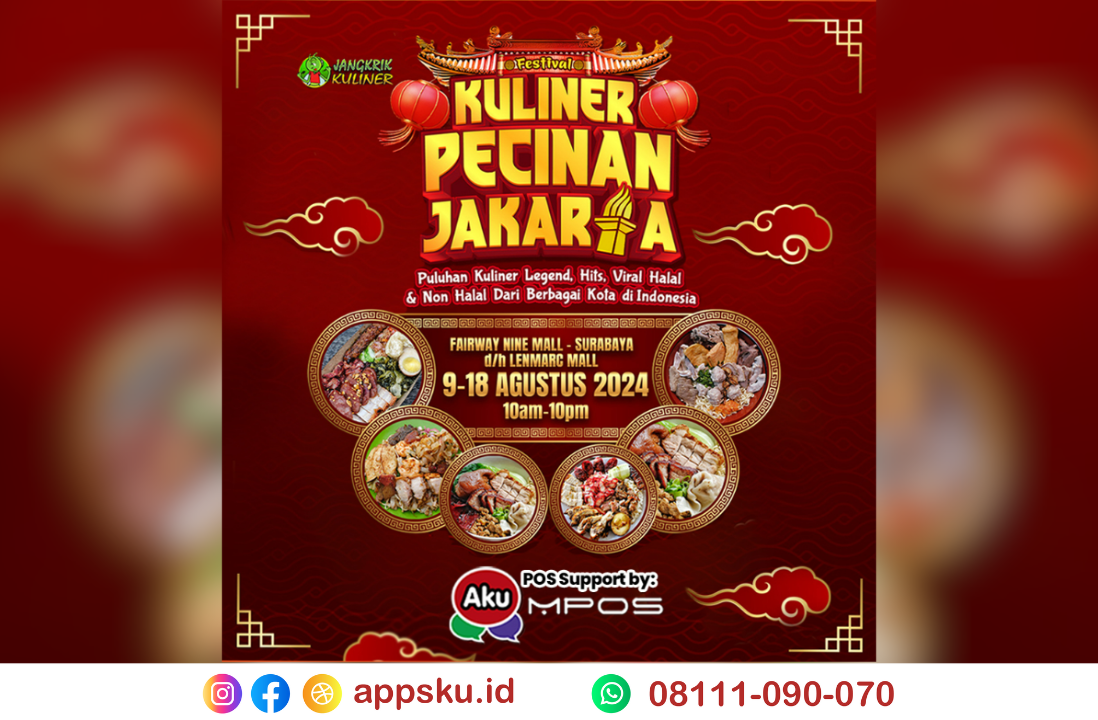 Festival Kuliner Non Halal di Fairway Nine Mall / Lenmarc Mall Surabaya. Sumber: Dokumentasi Pribadi
