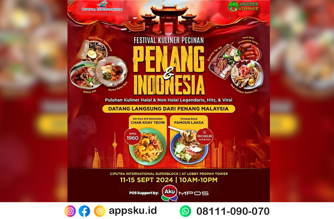 Wisata Kuliner Halal dan Non-Halal di Daerah Ciputra Jakarta Barat. Sumber: Dokumentasi Pribadi