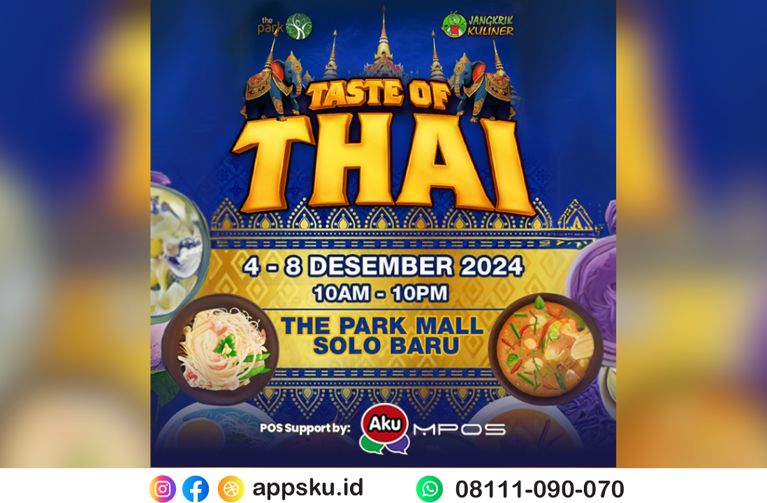Festival Kuliner Terbesar di The Park Mall Solo Baru. Sumber: Dokumentasi Pribadi