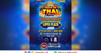 food festival thai di lippo plaza jambi. Sumber: dokumentasi pribadi