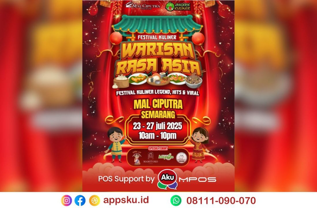 Festival Makanan di Mal Ciputra Semarang. Sumber: Dokumentasi Pribadi