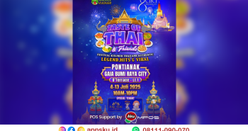 Festival Kuliner Gaia Mall Pontianak by Jangkrik Kuliner. Sumber: Dokumentasi Pribadi