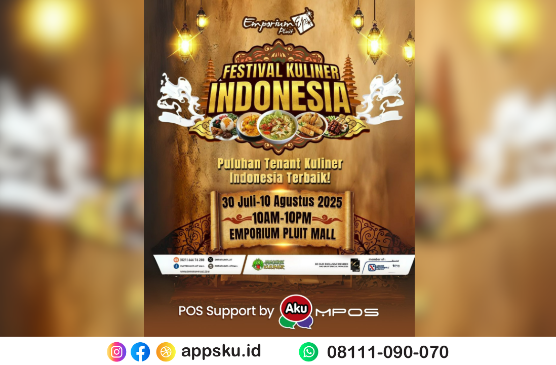 Festival Kuliner di Emporium Pluit Mall by Jangkrik Kuliner. Sumber: Dokumentasi Pribadi