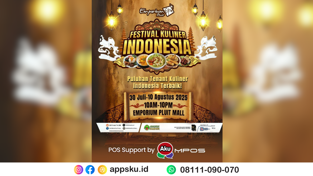 Festival Kuliner di Emporium Pluit Mall by Jangkrik Kuliner. Sumber: Dokumentasi Pribadi